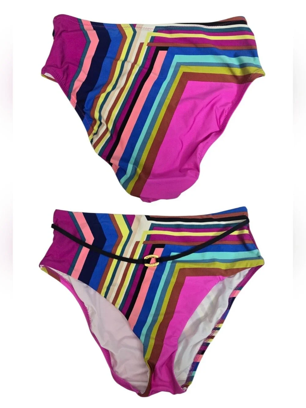 Trina Turk Multicolor Striped Swim Bottoms with 